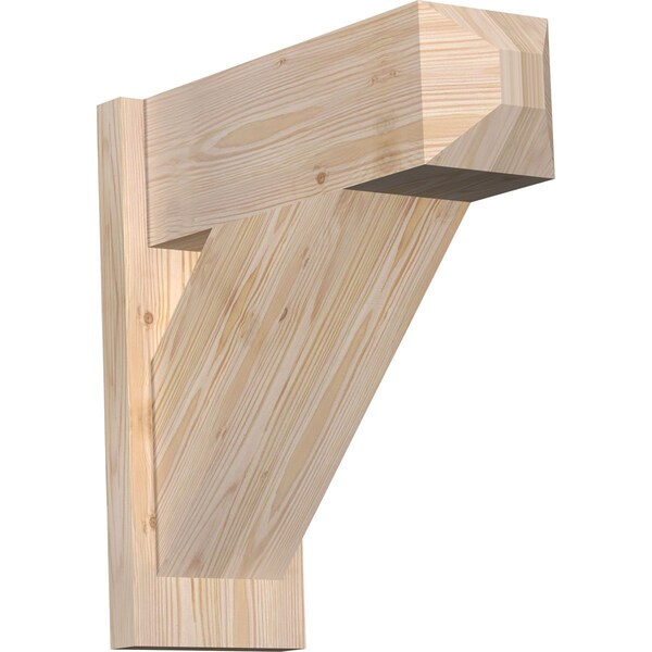 Ekena Millwork Traditional Smooth Craftsman Outlooker, Douglas Fir, 7 1/2"W x 20"D x 20"H OUT08X20X20TRA04SDF - main